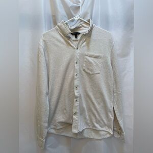 COPY - Banana Republic EUC Cream Button Down Long Sleeve Shirt